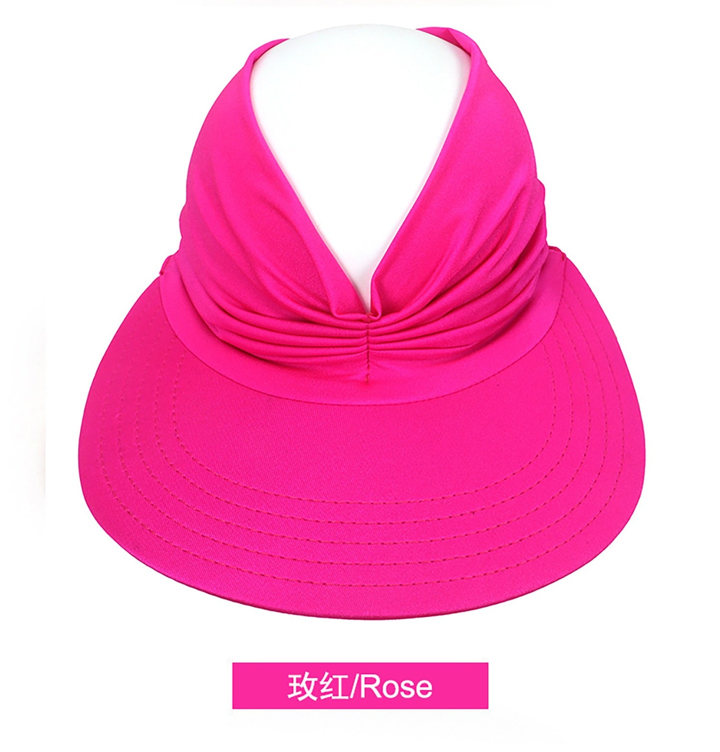 New hat Women's Sun hat Baseball cap Women's UV resistant personality adult empty top hat